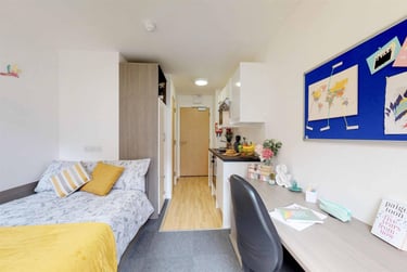 1 bed studio, West Park Place, Haymarket, Edinburgh, EH112EE - Image 8